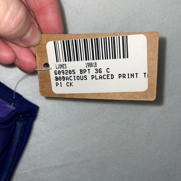 Title Nine Swim Top w Underwire and hidden adjustable back clasps. 🌟NWT🌟sz 36c - Picture 9 of 9